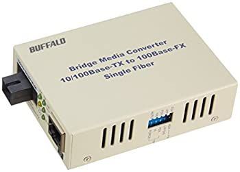 【中古】(未使用･未開封品)BUFFALO 光メディアコンバータWDM20kmタイプB LTR2-TX-WFC20BR