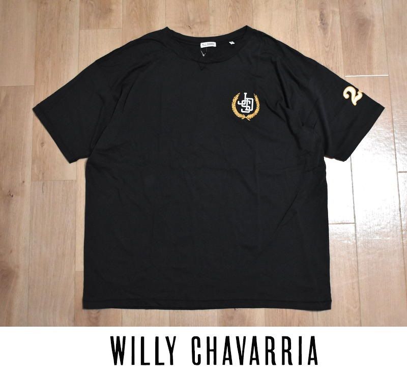 新品 WILLY CHAVARRIA BIG WILLY Tシャツ XL ビッグサイズ オーバーサイズ ウィリーチャバリア ブラック