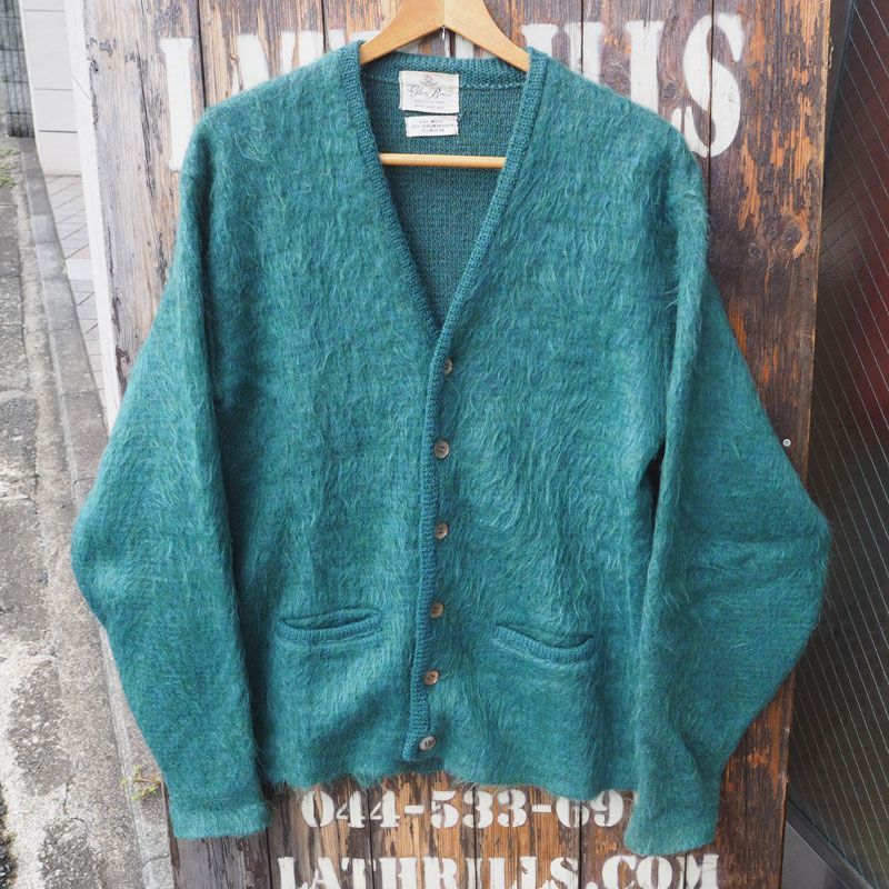 vintage・60s?】 バージンウールカーディガン