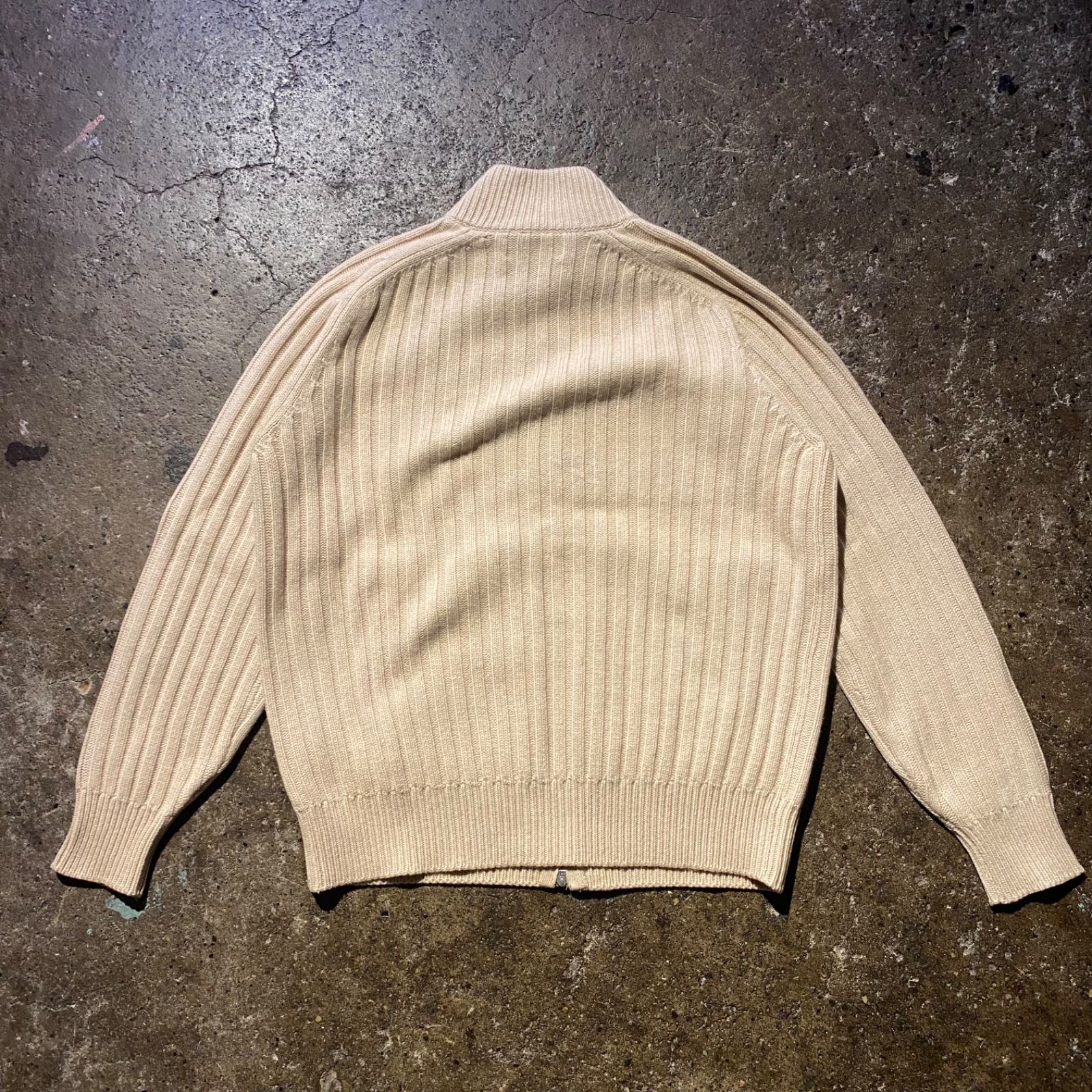 BRUNELLO CUCINELLI カシミヤ混 フルジップ ドライバーズニット Brunello Cucinelli ドライバーズニット カシミヤ混 ブルネロ