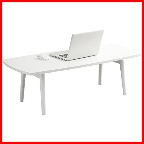 幅110 完成品 奥行48 ホワイト タモ材使用 天然木 高さ35 折りたたみ 長方形 テーブル MT-6423WS ローテーブル 萩原 Hagihara