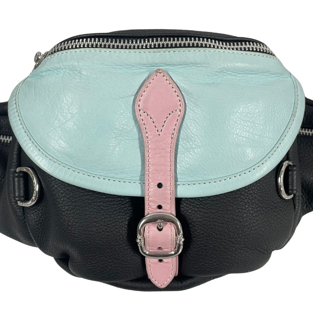CHROME HEARTS #1 SNAT PACK スナットパック レザーボディバッグ 