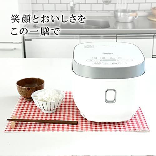 山善] 炊飯器 マイコン式 5.5合 3層特厚釜 「メニューに合わせた白米