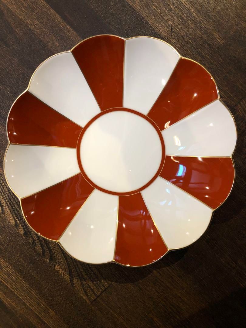 金沢NIKKO菊花紋皿10客※バラ売り・アソート売り可