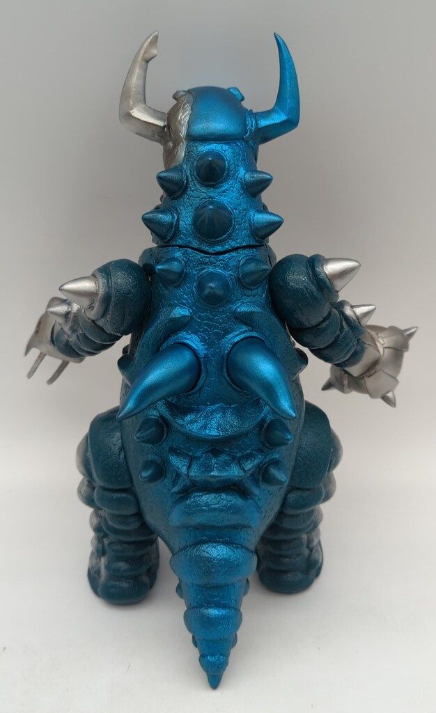 アトリエG1 MONSTOCK 偽デストドン フェイマスブルー 赤目銀塗装/背中