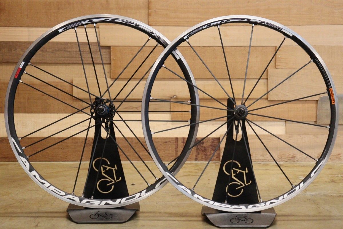 カンパニョーロ CAMPAGNOLO ユーラス EURUS アルミ クリンチャー ホイールセット シマノ 12/11S 15C 【立川店】