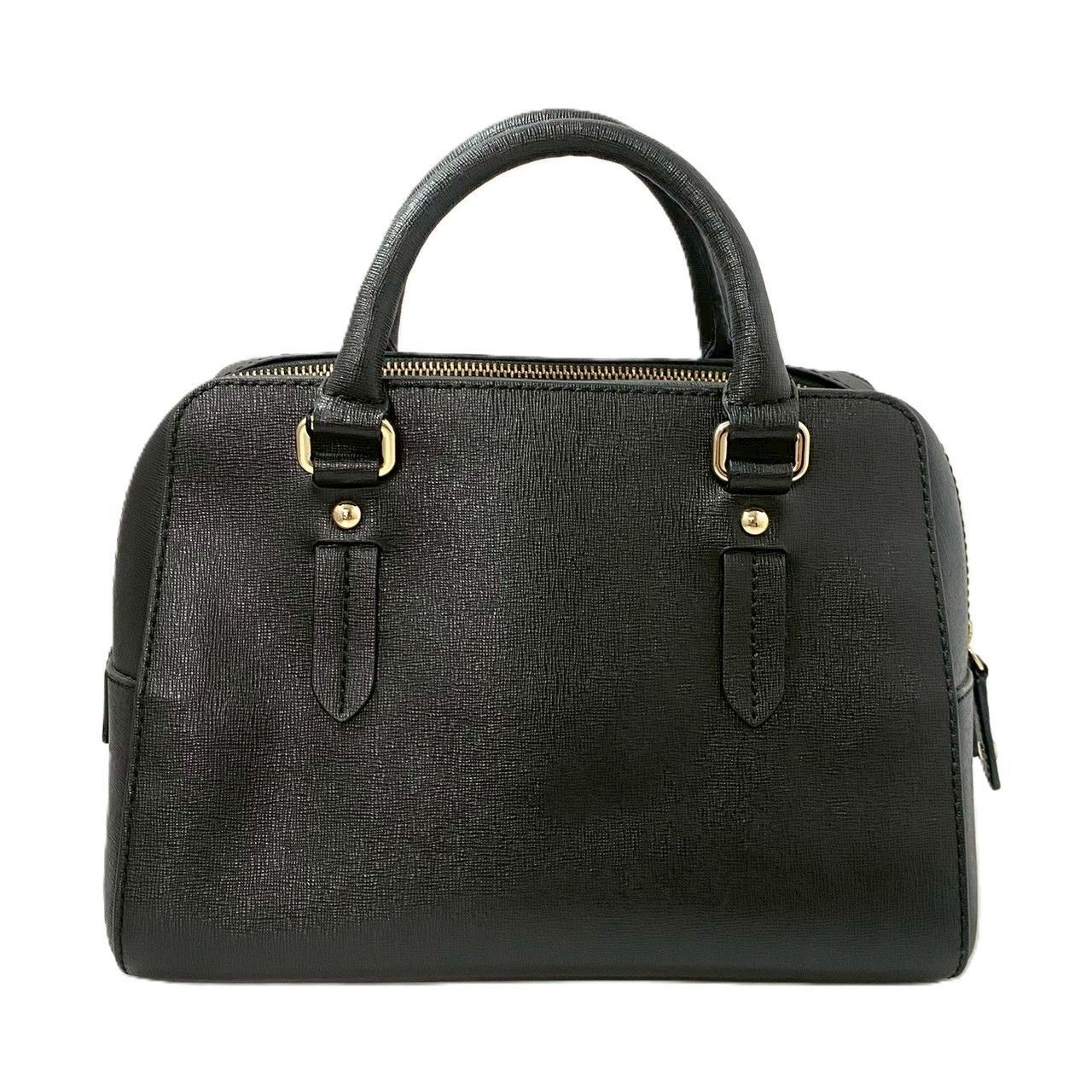 美品 FURLA ボストンバッグ　黒 フルラ 革製 レザー 楽天市場】フルラ FURLA ハンドバッグ レザー 手提げかばん 2WAY