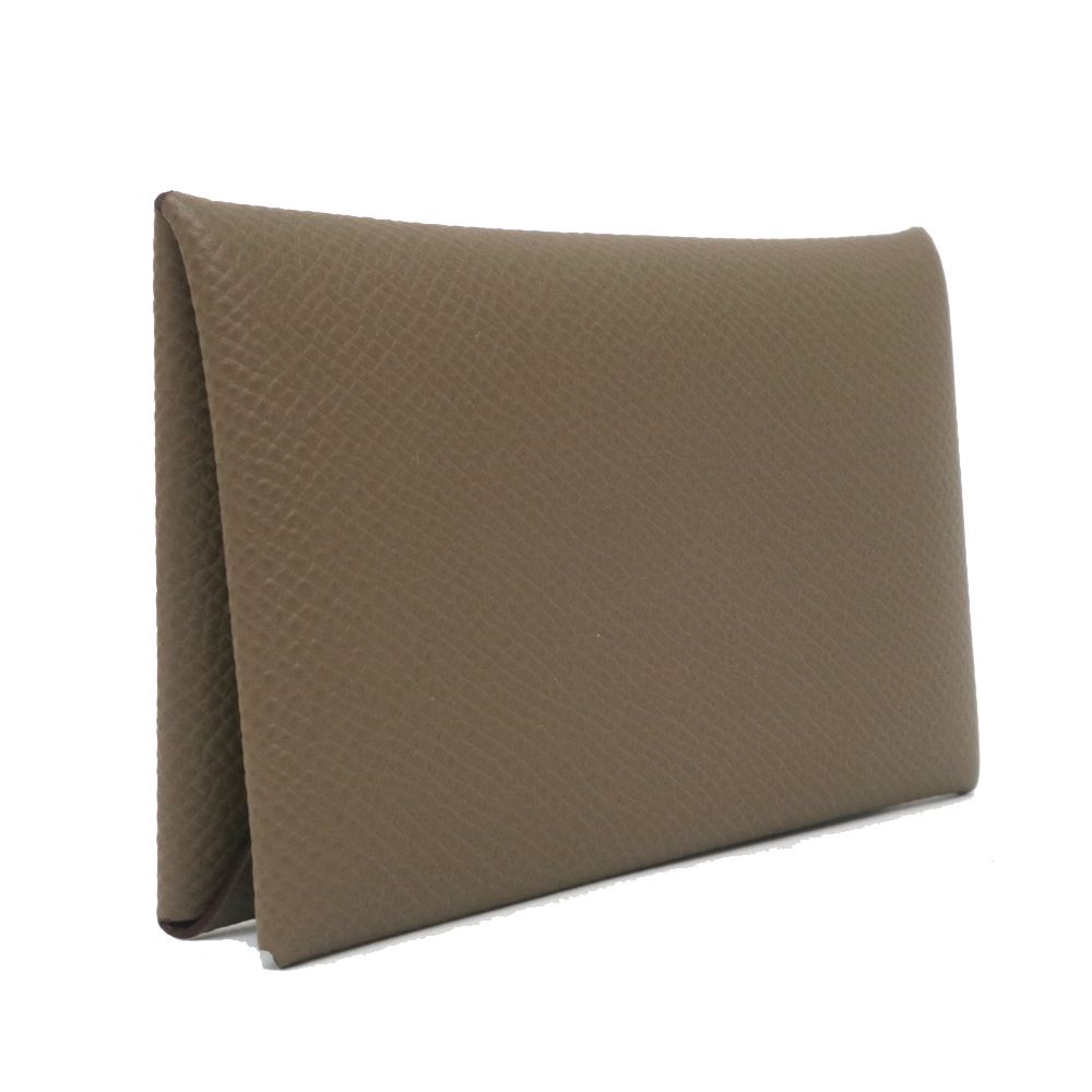 名東】エルメス カルヴィ カードケース 名刺入れ ヴォーエプソン