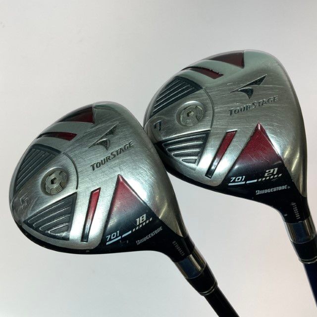 BRIDGESTONE - ◎◎Bridgestone ブリヂストン ツアーステージ X-DRIVE 705 5FW 7FW フェアウェイウッド 2本セット ◎◎Bridgestone ブリヂストン ツアーステージ X-DRIVE 705 5FW
