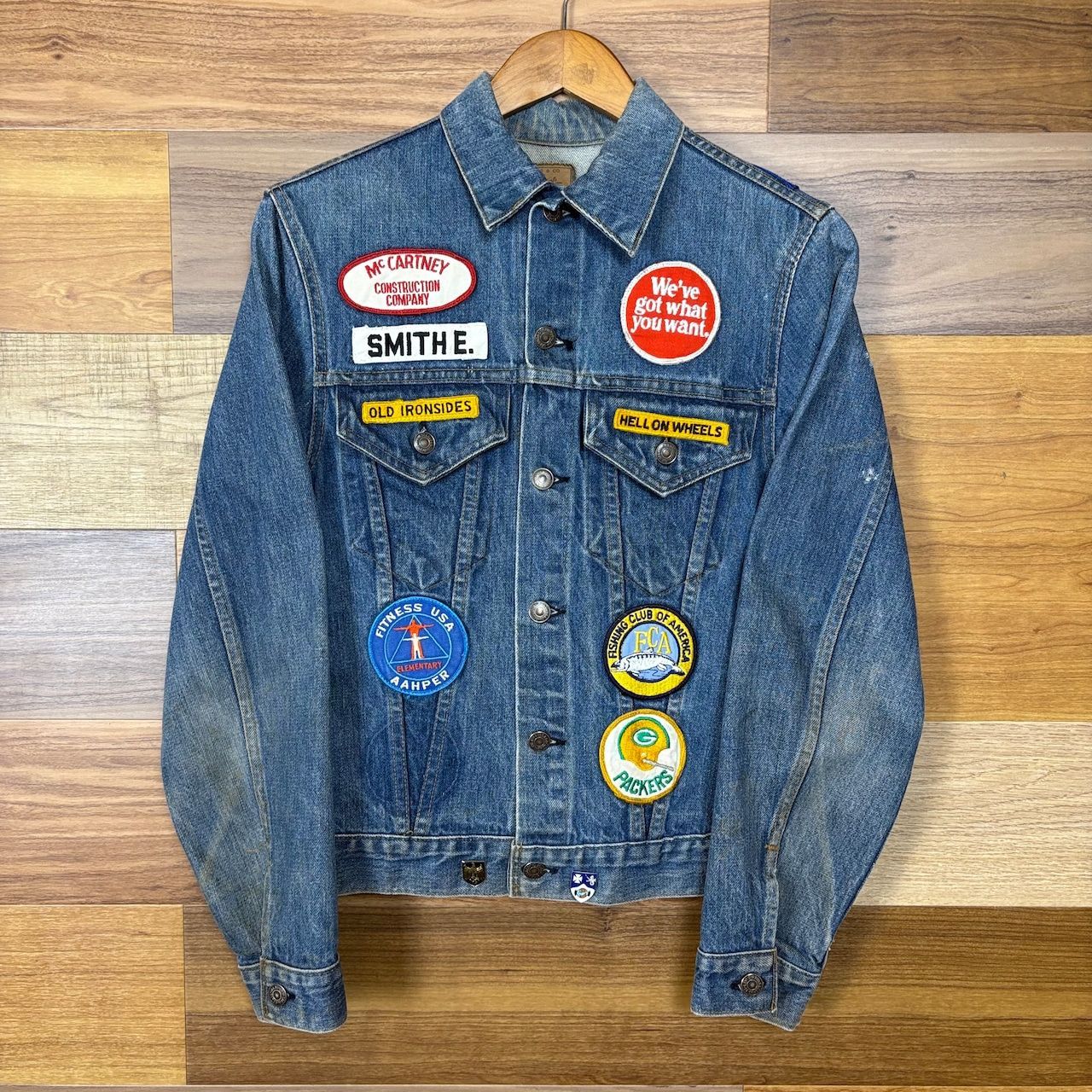 USA製 70s Levi's 70705-0317 リーバイス ワッペン・ピンズ付き