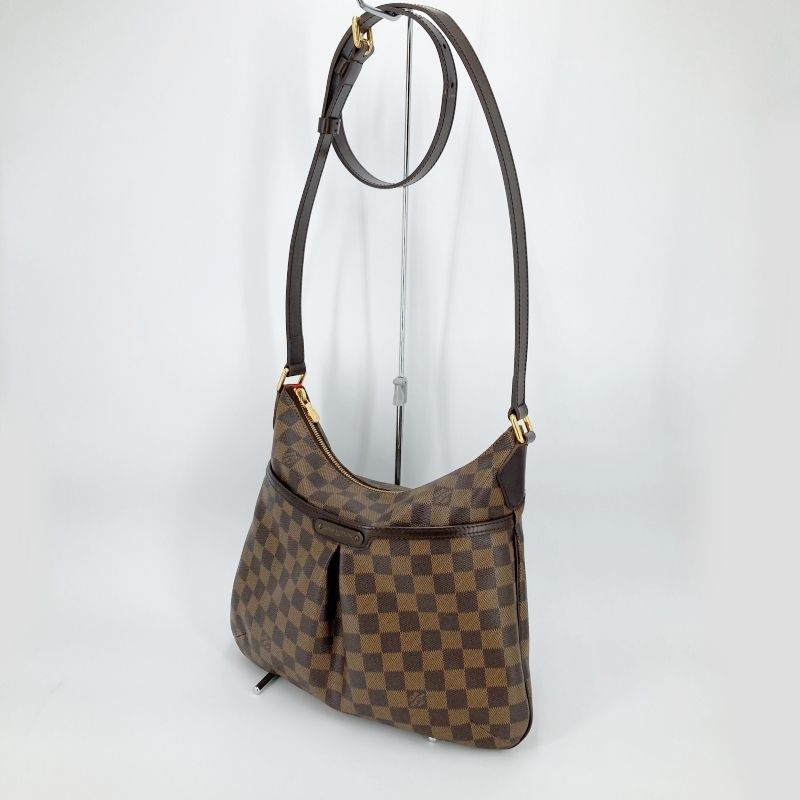 ルイヴィトン　ダミエ　ブルームズベリPM　ショルダーバッグ　ブラウン　4843 定価15万 ルイヴィトン ダミエ ブルームズベリPM ショルダーバッグ