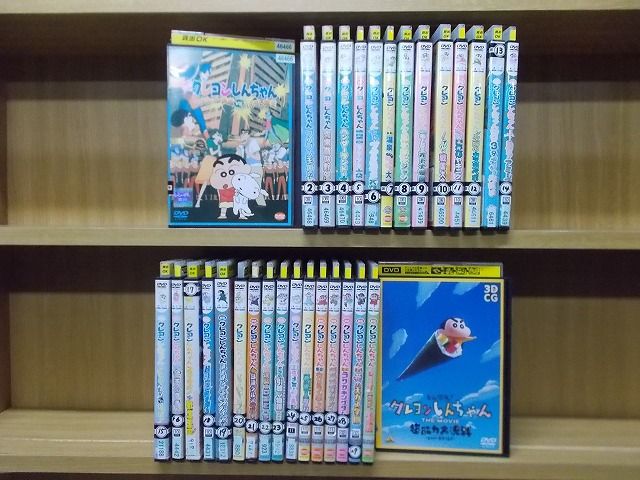 DVD 映画 クレヨンしんちゃん もののけニンジャ珍風伝 しん次元! 超能力大決戦 他 計31本set 一部 コピー有 ケース無し発送 ZX781