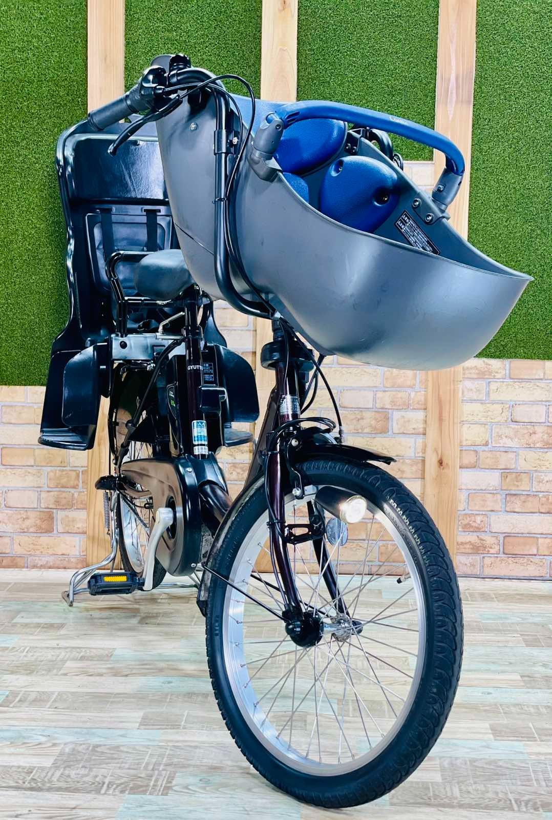 人気モデル⭐️ギュット！ビターブラウン子供乗せ電動アシスト自転車Y1975 公式】ギュット・クルームR・EX｜電動アシスト自転車｜Panasonic