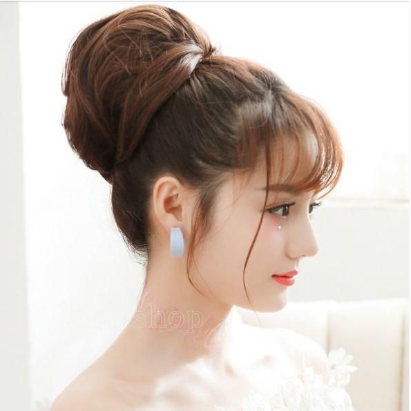 ウィッグ ウイッグ アップスタイルウィッグ お団子ウィッグ つけ毛 ポイントウィッグ シニヨン ポニーテール 姫盛ウイッグ和装 部分 着物 フォーマル