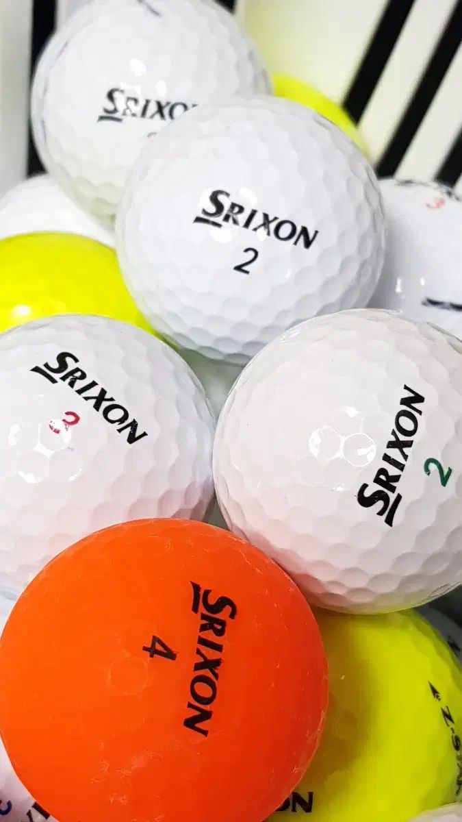 SRIXON(スリクソン) 2 ー 3 4 ピースミックス 60 犬 ゴルフボール ロストボール