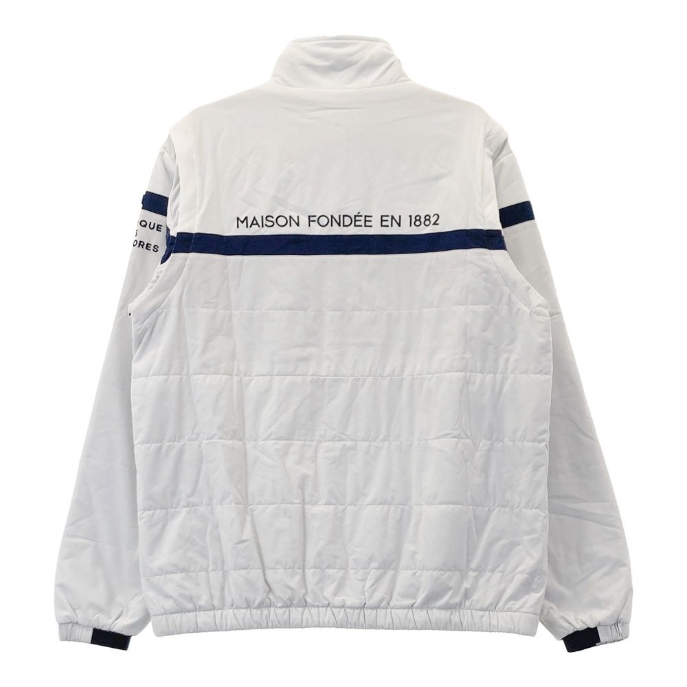 サイズ LL LE COQ GOLF ルコックゴルフ 2WAY 中綿 ジップジャケット ホワイト系 240101531667 ゴルフウェア メンズ ストスト