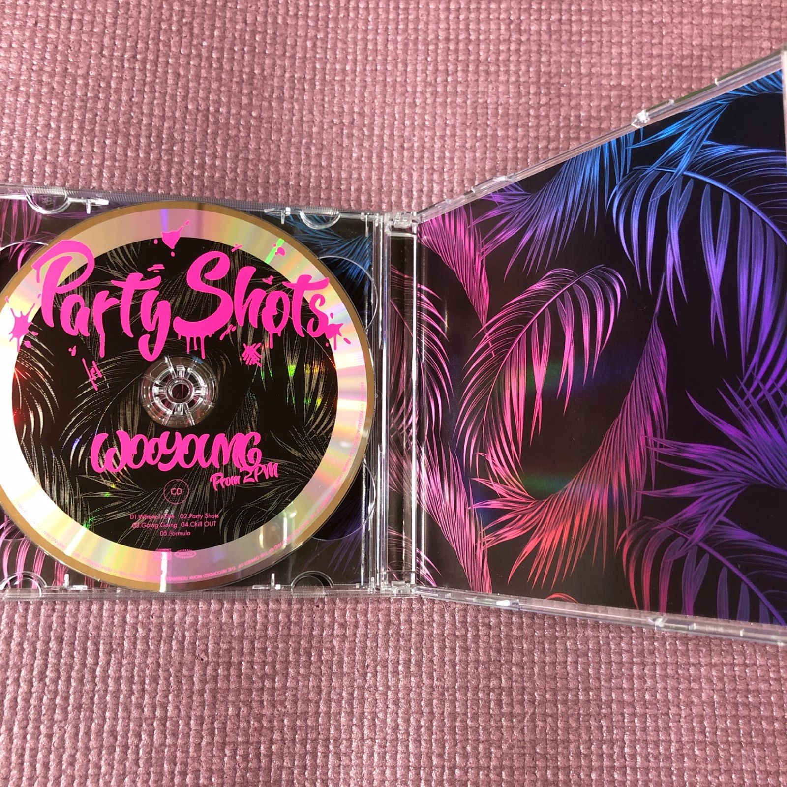 WOOYOUNG(From 2PM) Party Shots(初回生産限定盤 A CD+DVD） - メルカリ