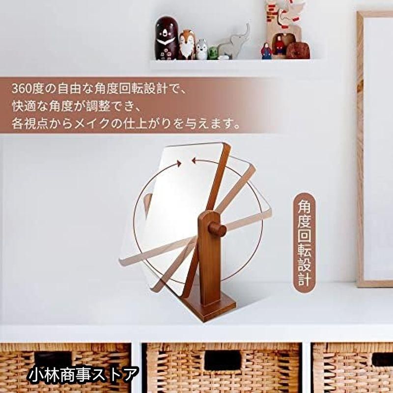 卓上 スタンドミラー