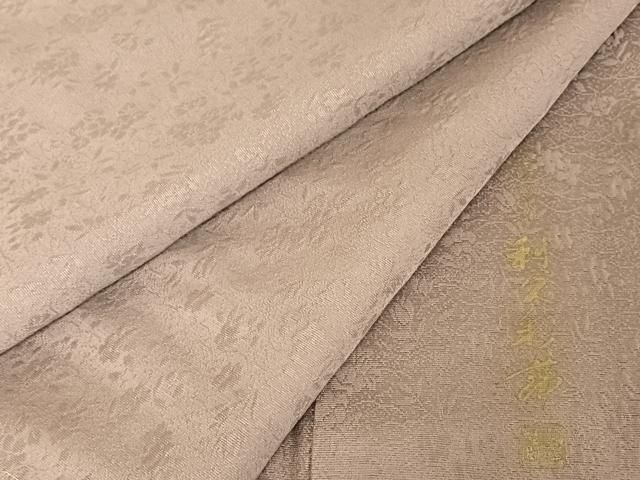 平和屋着物＊夏物 色無地 絽 雲取り紋紗 小豆色 洗える着物 AAAZ8572jd