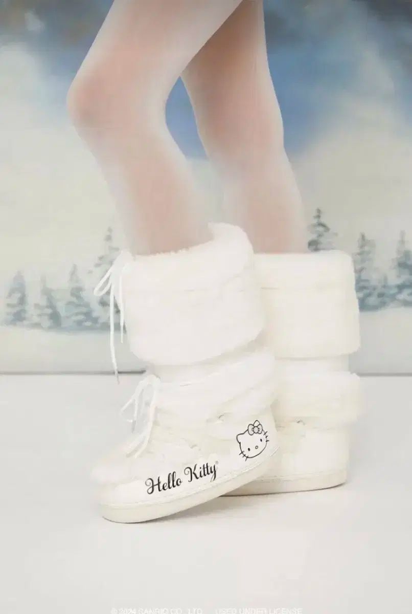 ハローキティ FOREVER 21 hello kitty forever21 ファー ブーツ