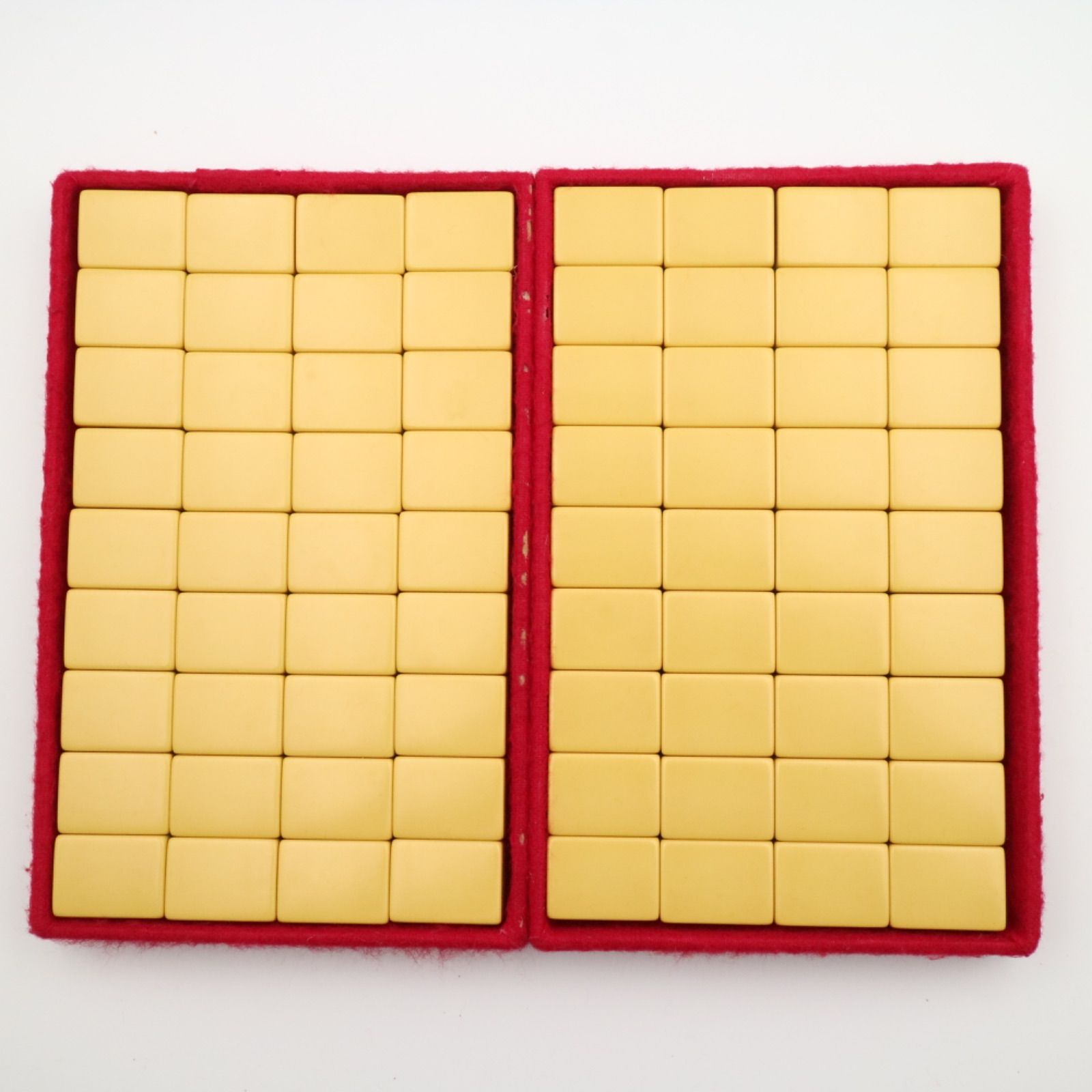 麻雀牌 東京牌 葵 背茶 美品 麻雀 新手彫 日本麻雀製造組合