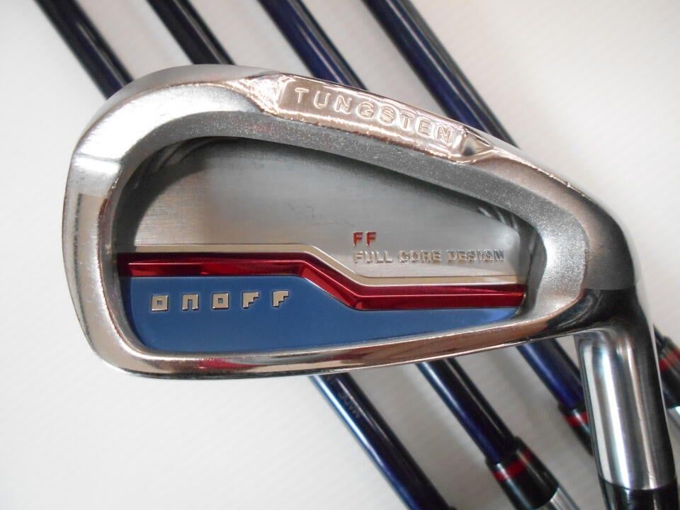 【即納】ONOFF IRON AKA FF | R | HIGH REPULSION KICK FF-521I | 中古 | アイアンセット | グローブライド
