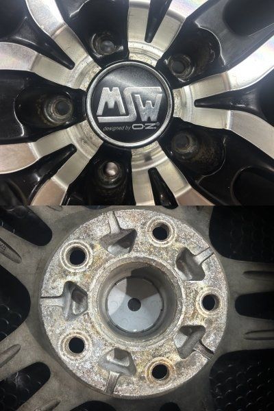 焦点のあった MAXTREK SIERRA S6 285|50R20 夏タイヤ MSW by O.Z Racing オズレーシング 20インチ 9.5J5HPCD130 52 23年 カイエン トゥアレグ等 MTH894