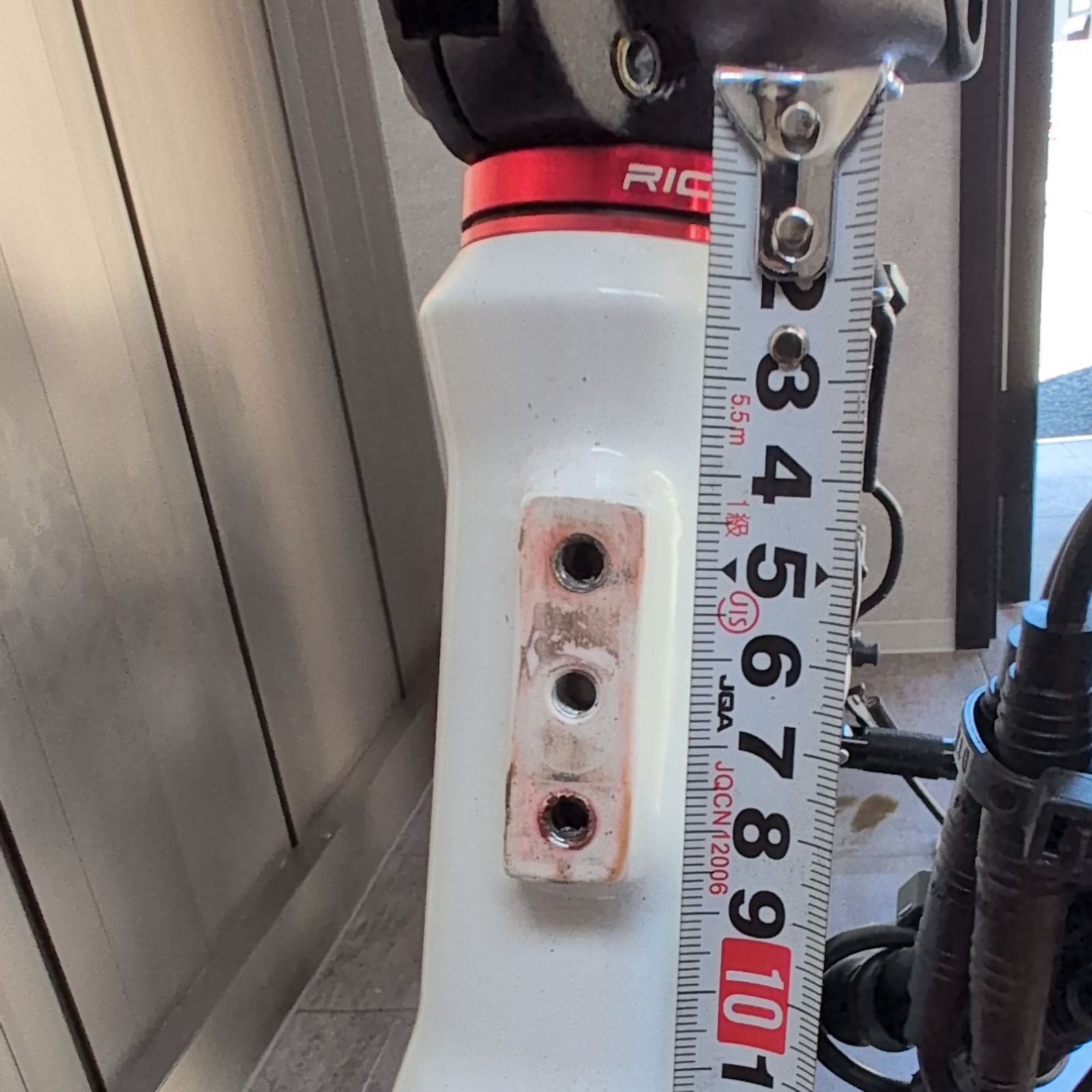 中古】バスケット かご 前カゴ 取り外し式 ブラケット付き 電動