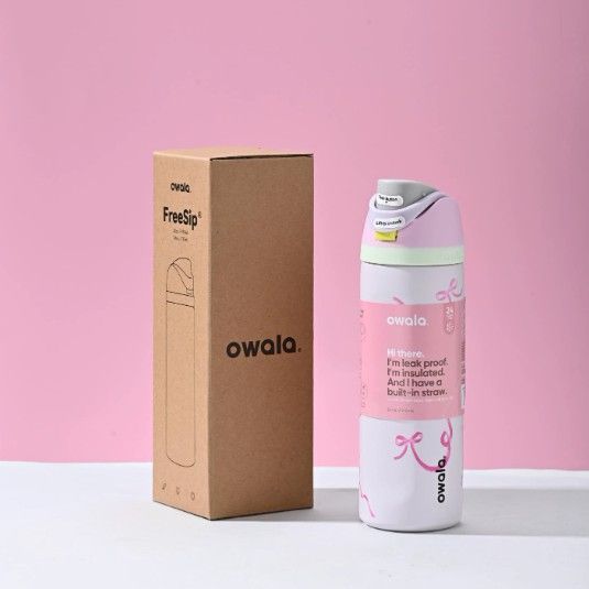 【新品未開封】owala 水筒 24oz 漏れ防止 断熱 ストロー内蔵 Amazon.com: Owala FreeSip Insulated Stainless Steel Water