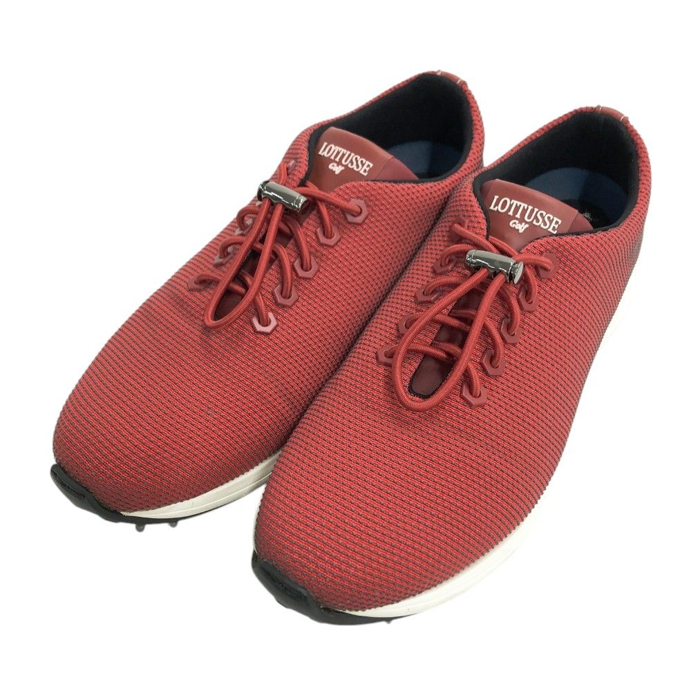 楽天市場】新品 LOTTUSSE Golf レザーゴルフシューズ スパイク
