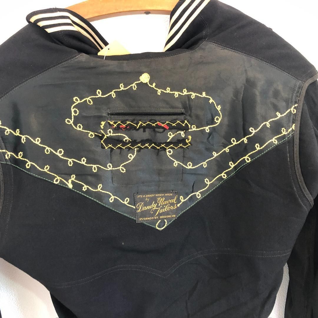 40's Dandy naval tailors 刺繍入りセーラー服 US NAVY