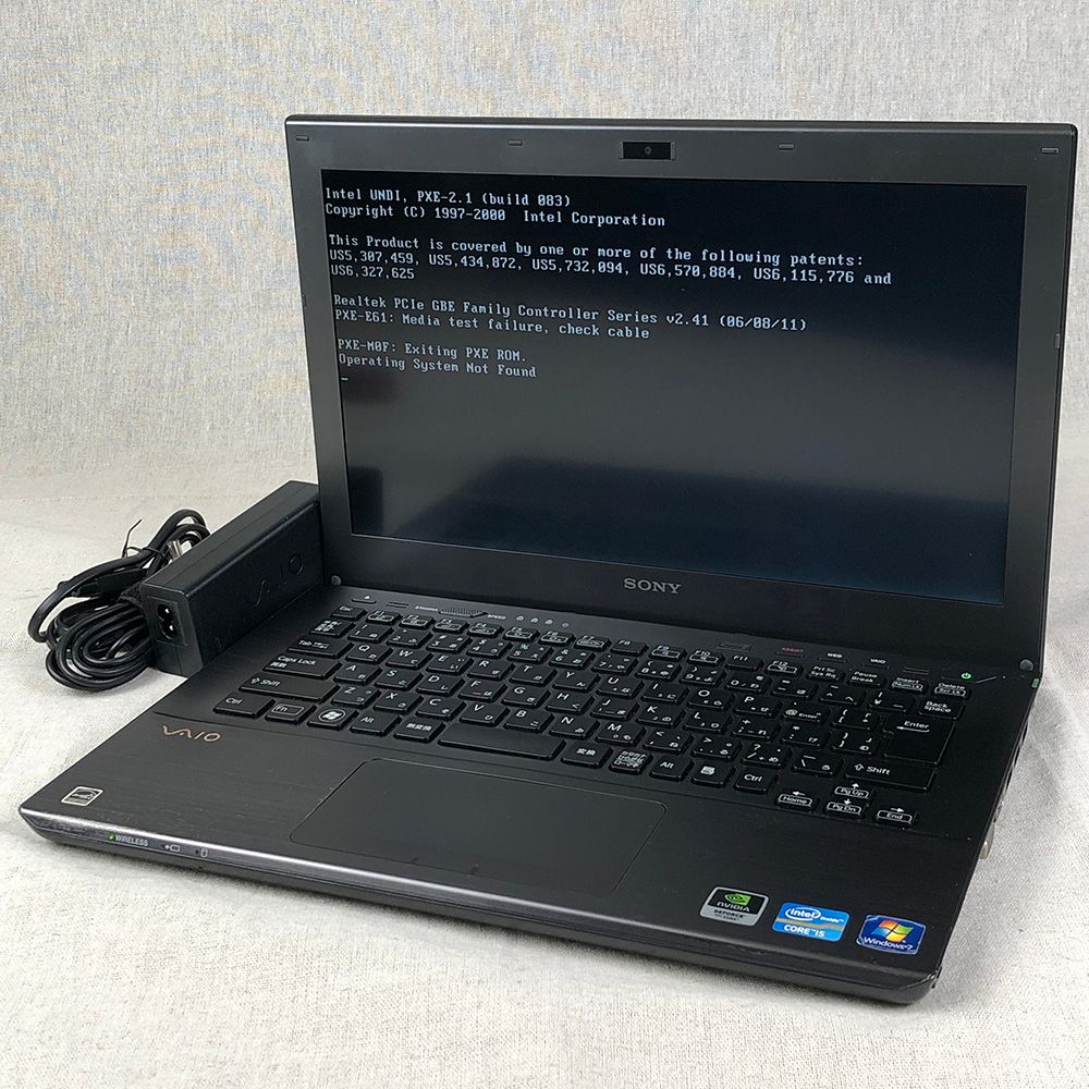 高い 順 【送1000円】ジャンクノートパソコン SONY Vaio SVS1313AJ