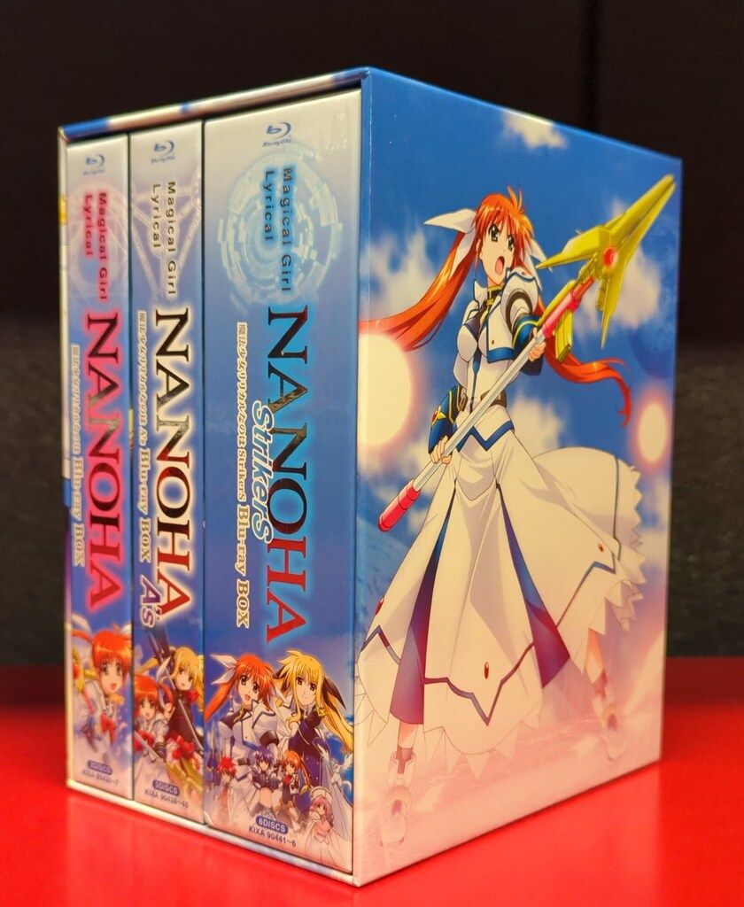 アニメBlu-ray アニメイト特典BOX付 魔法少女リリカルなのは Blu-ray BOX 全3BOXセット