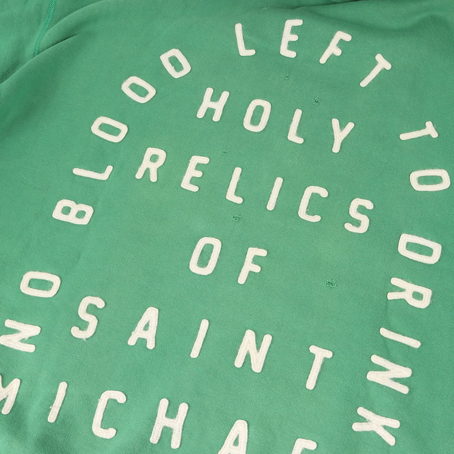 美品】SAINT MICHAEL セントマイケル パーカー グリーン サイズ:XL  