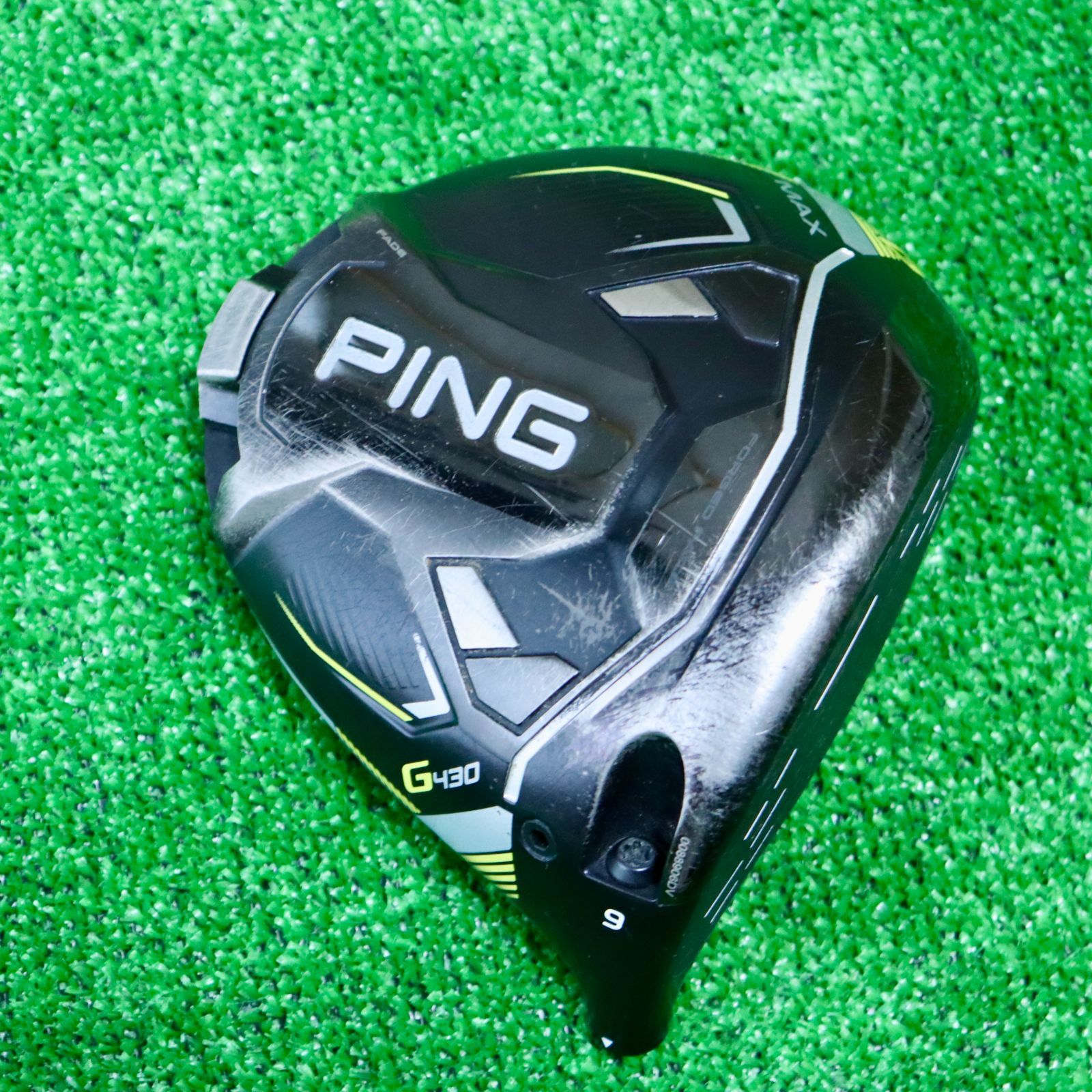 PING G430 MAX ドライバー 9度 ヘッド ヘッドカバー ピン PING G430