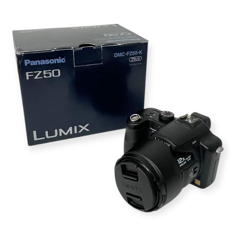 Panasonic LUMIX FZ50 DMC-FZ50-K 動作品 付属品完備 コンパクト