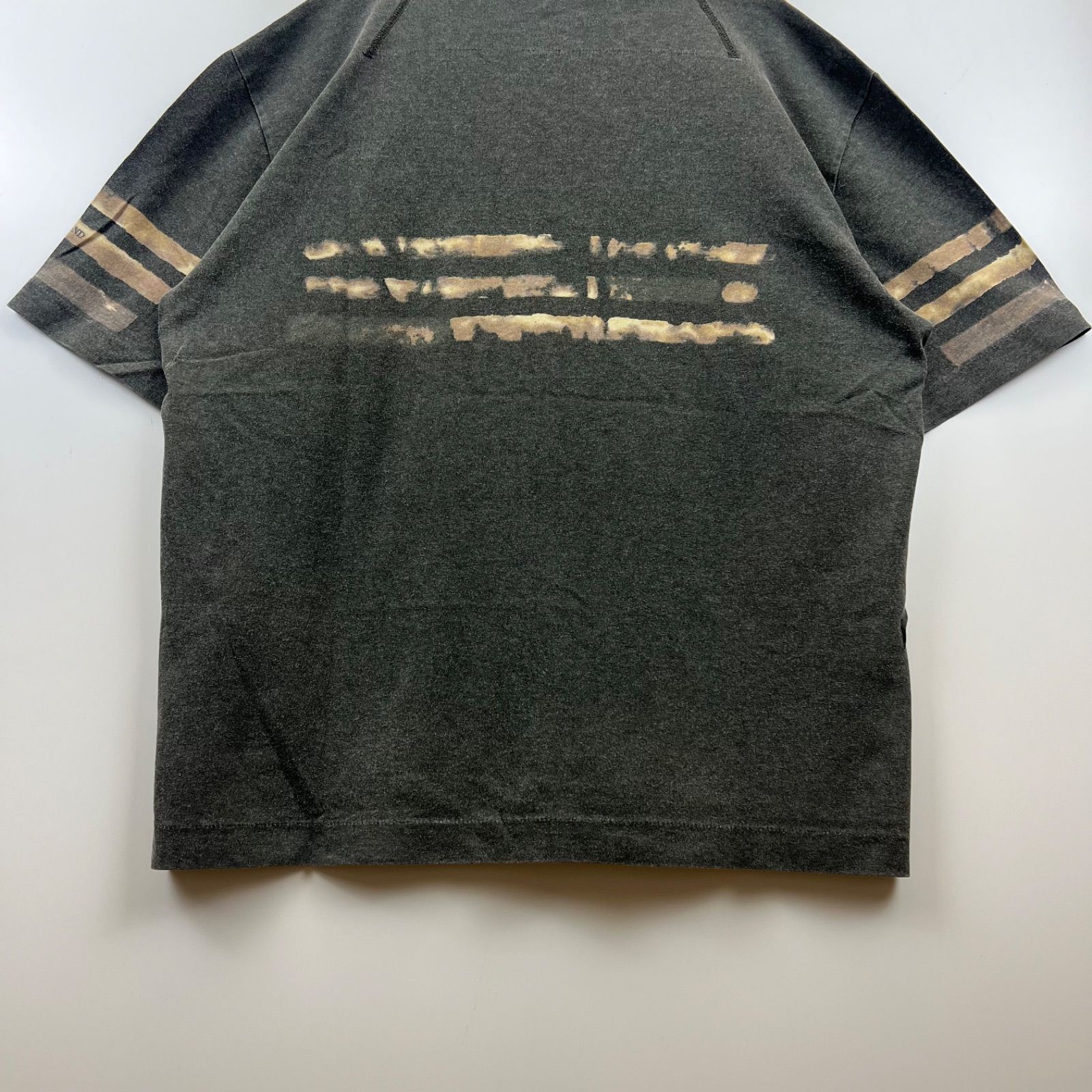 ストーンアイランド （Stone Island ）ヴィンテージ STONE ISLAND 00s 2001SS archive stripes Tee M fade