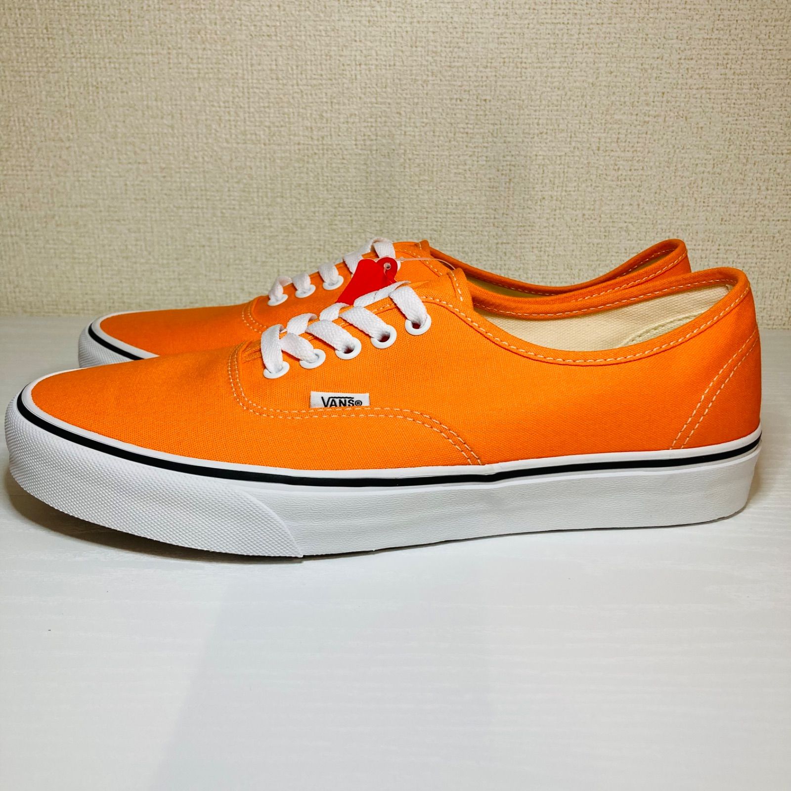 Vans authentic outlet orange