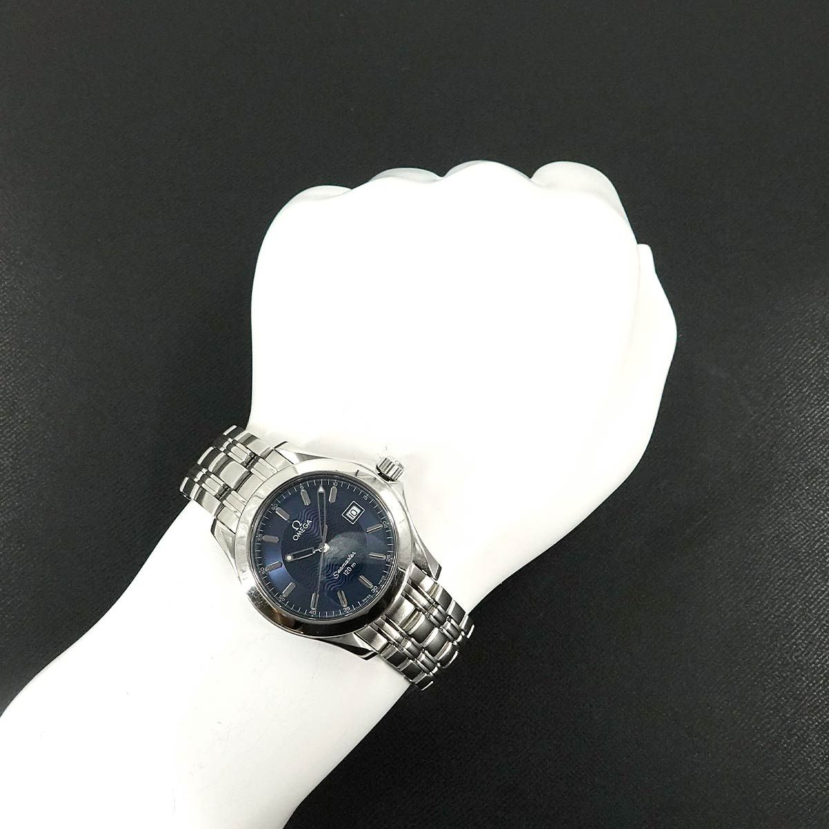 OMEGA オメガ シーマスター 120M 2511.81 ネイビー メンズ 時計