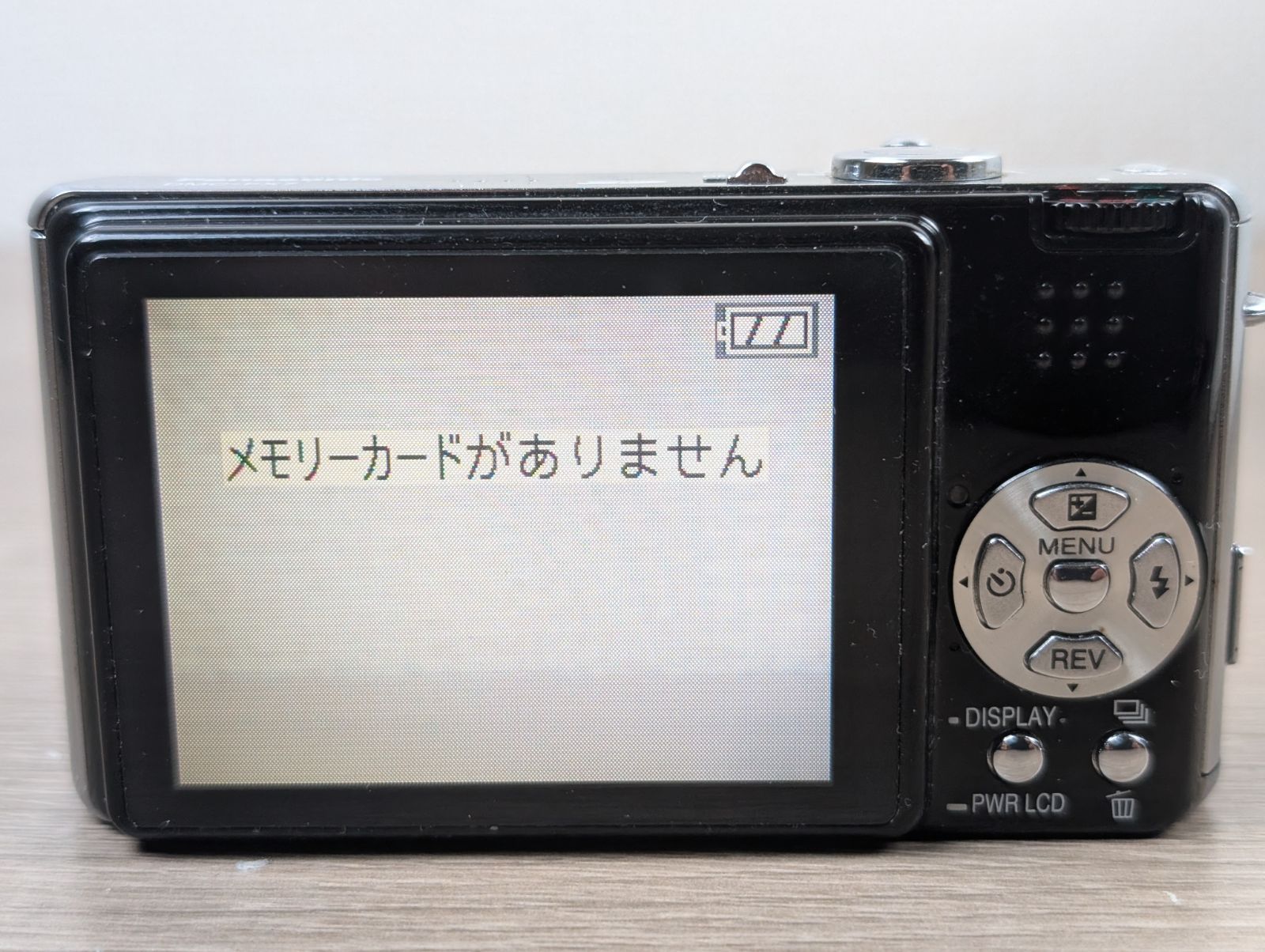 Panasonic DMC-FX7-K コンパクトデジタルカメラ ジャンク ジャンク・動作品】Panasonic LUMIX DMC-FX7 ブラック デジタル