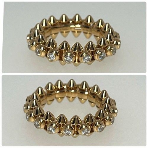 CARTIER カルティエ クラッシュ ドゥ カルティエ リング ミディアム