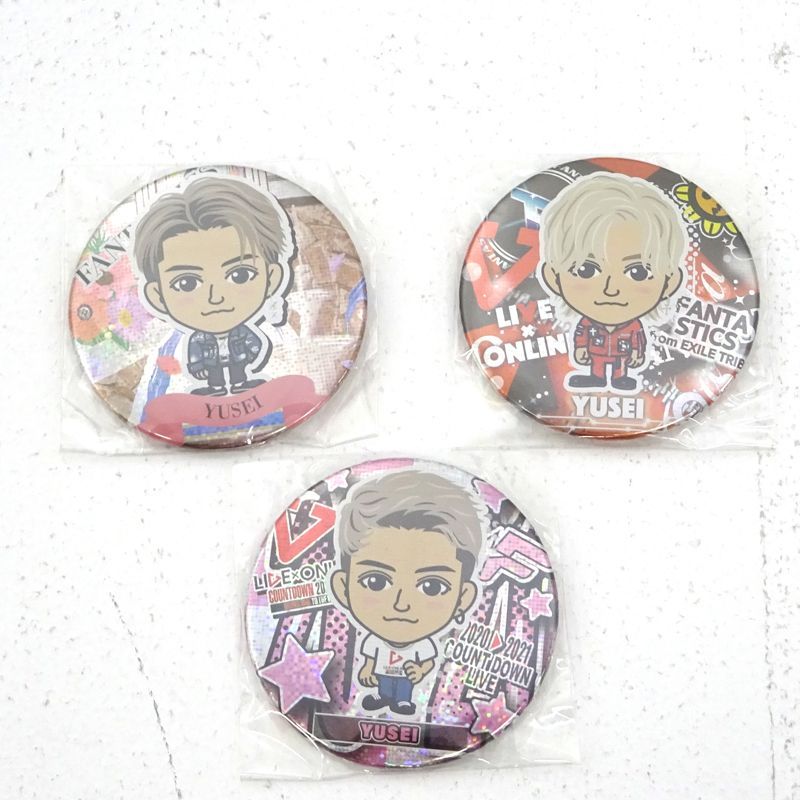 八木勇征 缶バッジ まとめ 三重店】FANTASTICS 八木勇征 缶バッジ まとめ売り 計11点(LDH