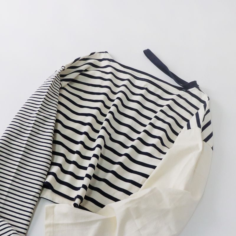 イロジカケ irojikake 2022AW The Striped T-Shirt ボーダーT