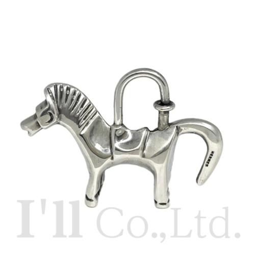 HERMES エルメス カデナ ホース 馬 エルメス チャーム カデナ ホース SV925シルバー HERMES 馬