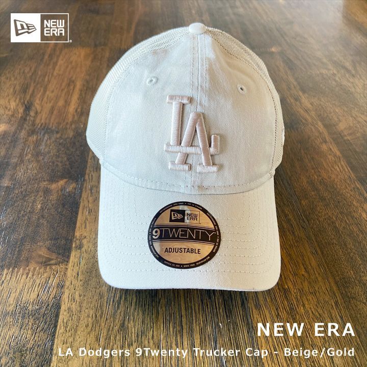 サイズ調整可】New Era☆LA Dodgers 9Twenty Trucker CAP