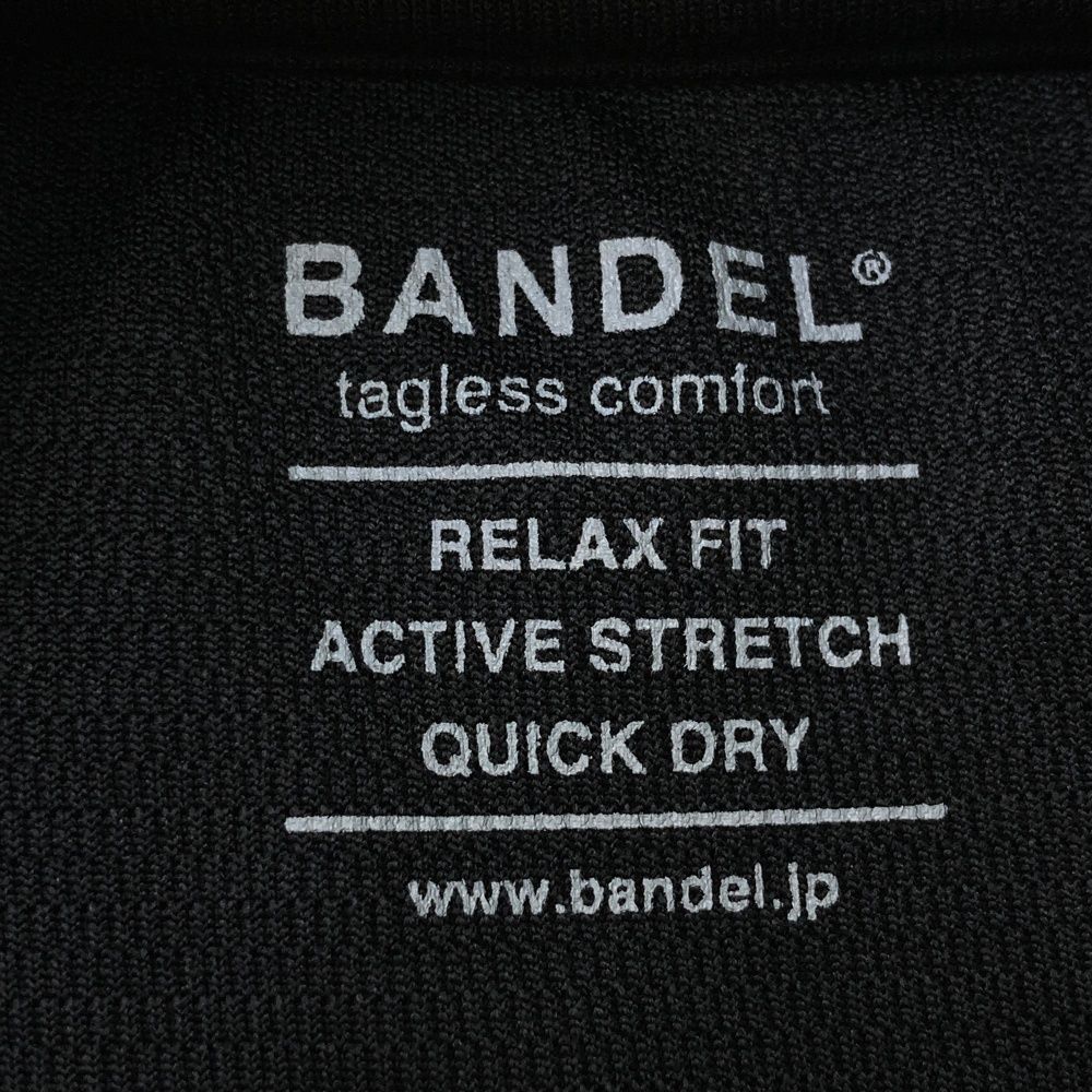 バンデル 長袖モックネックTシャツ