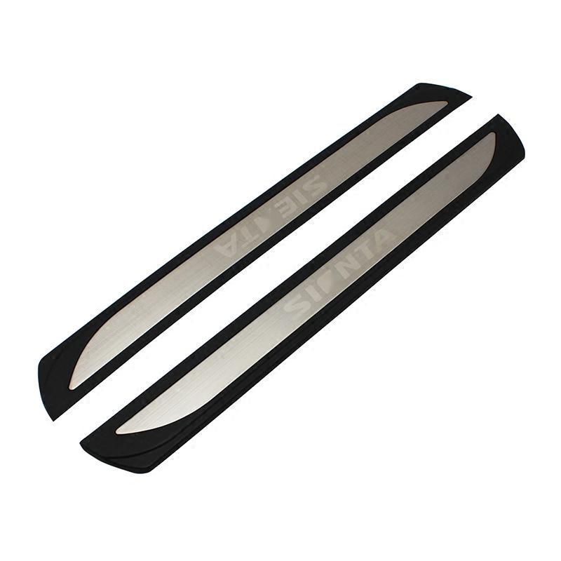 15-23年式SIENTA170系 LED内蔵門槛条 冷光迎賓踏板 脚踏板改装パーツ 外置迎賓踏板 LED無し 2枚セット