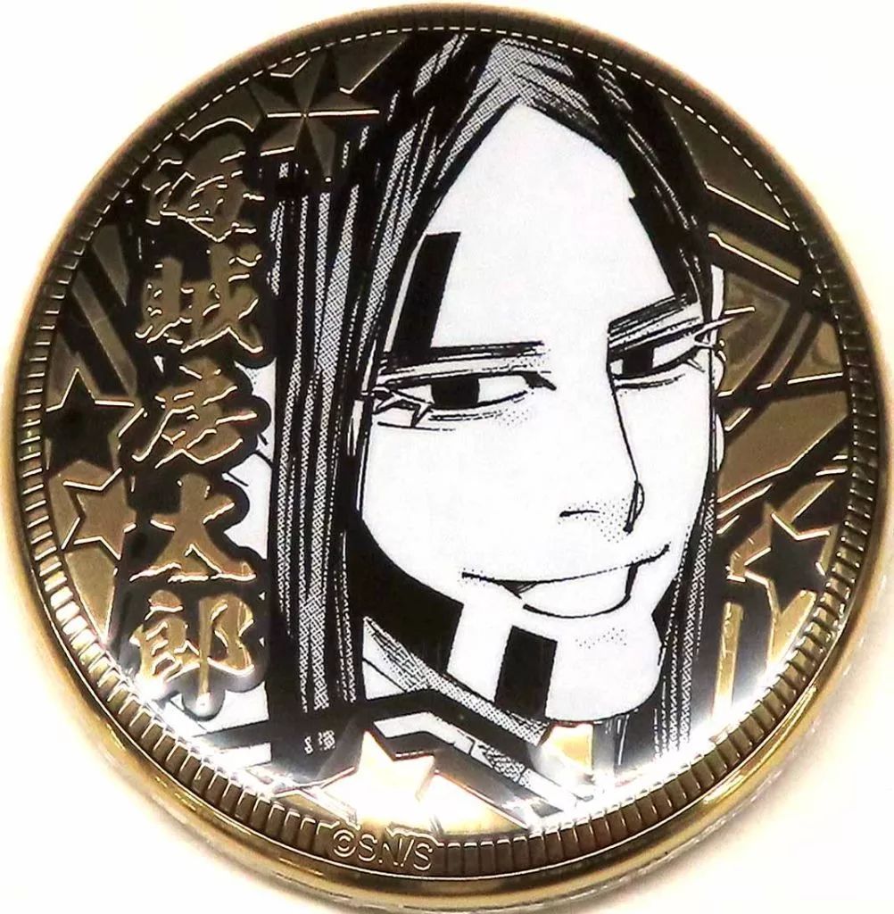 中古】バッジ・ピンズ 海賊房太郎 「ゴールデンカムイ 黄金缶