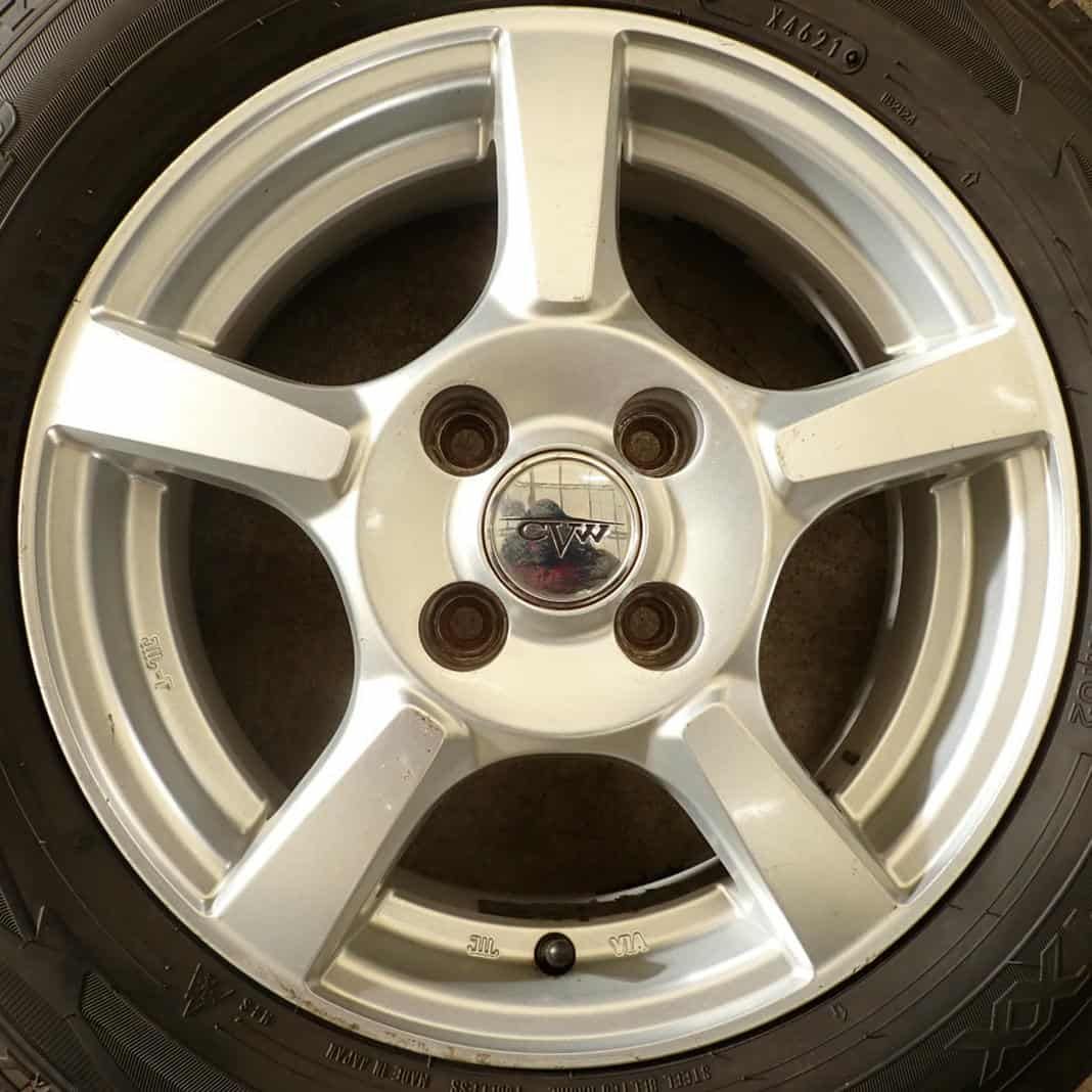 冬 4本SET 会社宛 175 65R14×5J 82Q ダンロップ WINTER MAXX WM02 アルミ iQ アクア ヴィッツ スイフト NO F2985