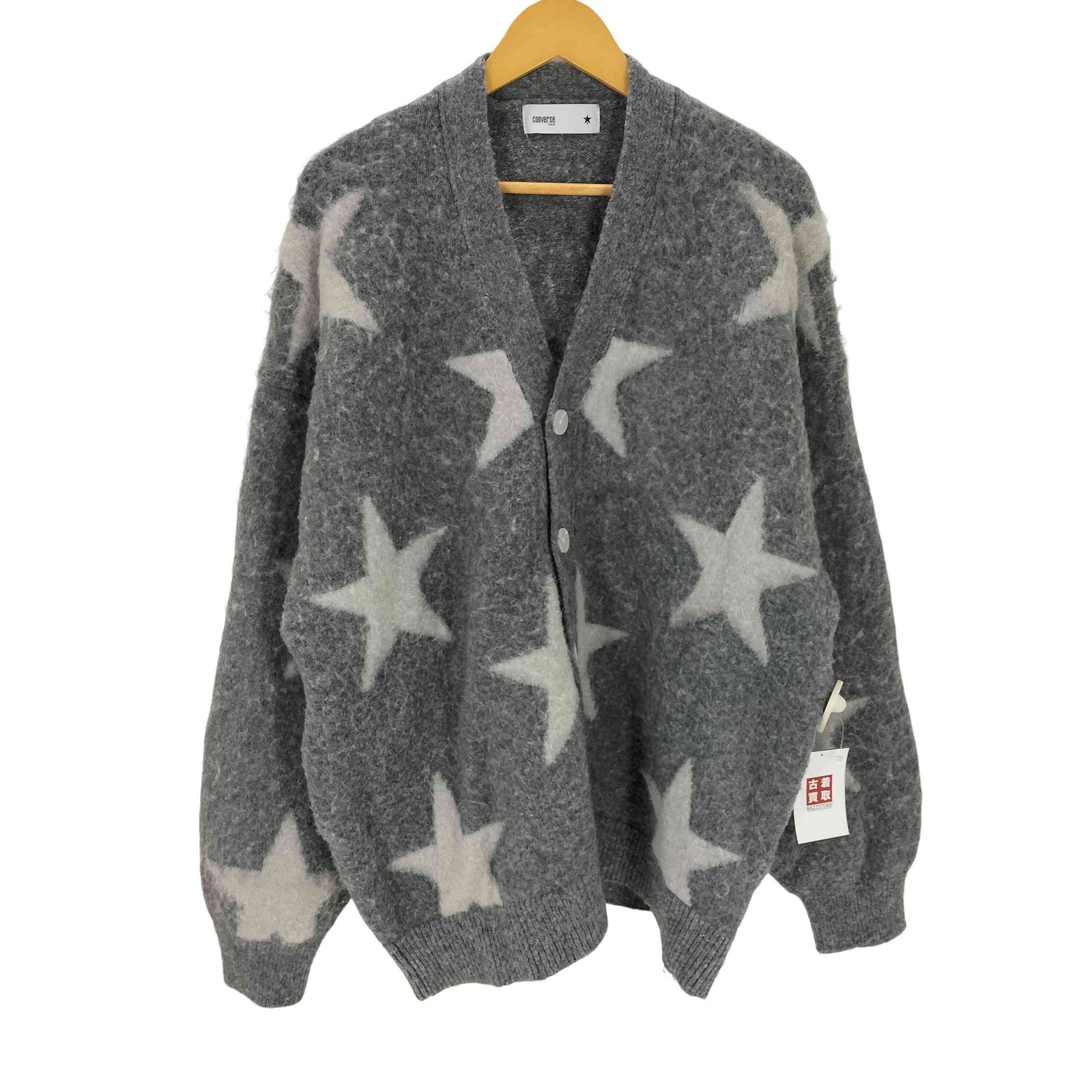 CONVERSETOKYO STAR★ SHAGGY KNIT CARDIGAN 楽天市場】【SALE／60%OFF】CONVERSE TOKYO STAR☆ SHAGGY KNIT